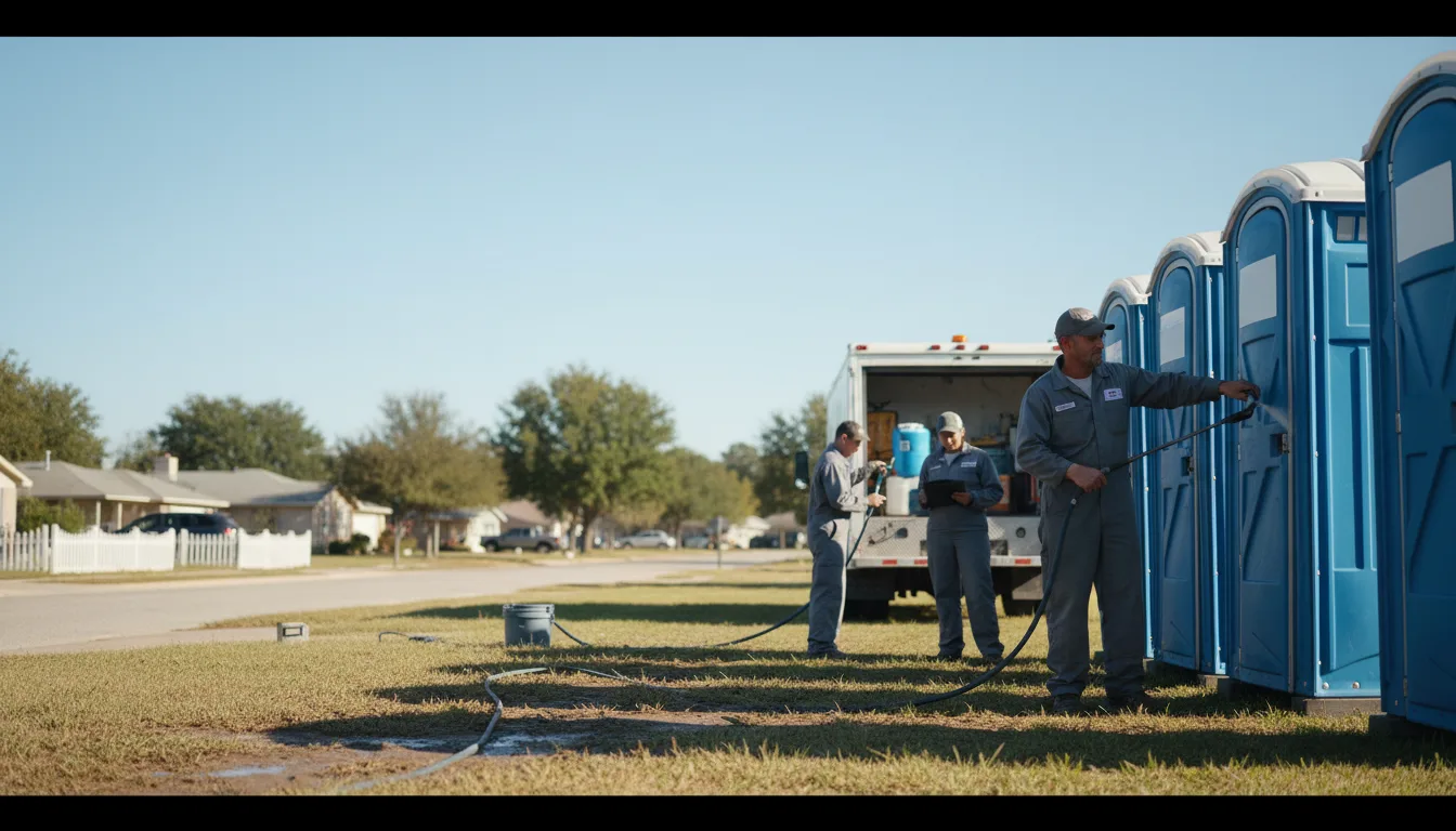 Long-Term Portable Toilet Rental in Hassell, NC near me